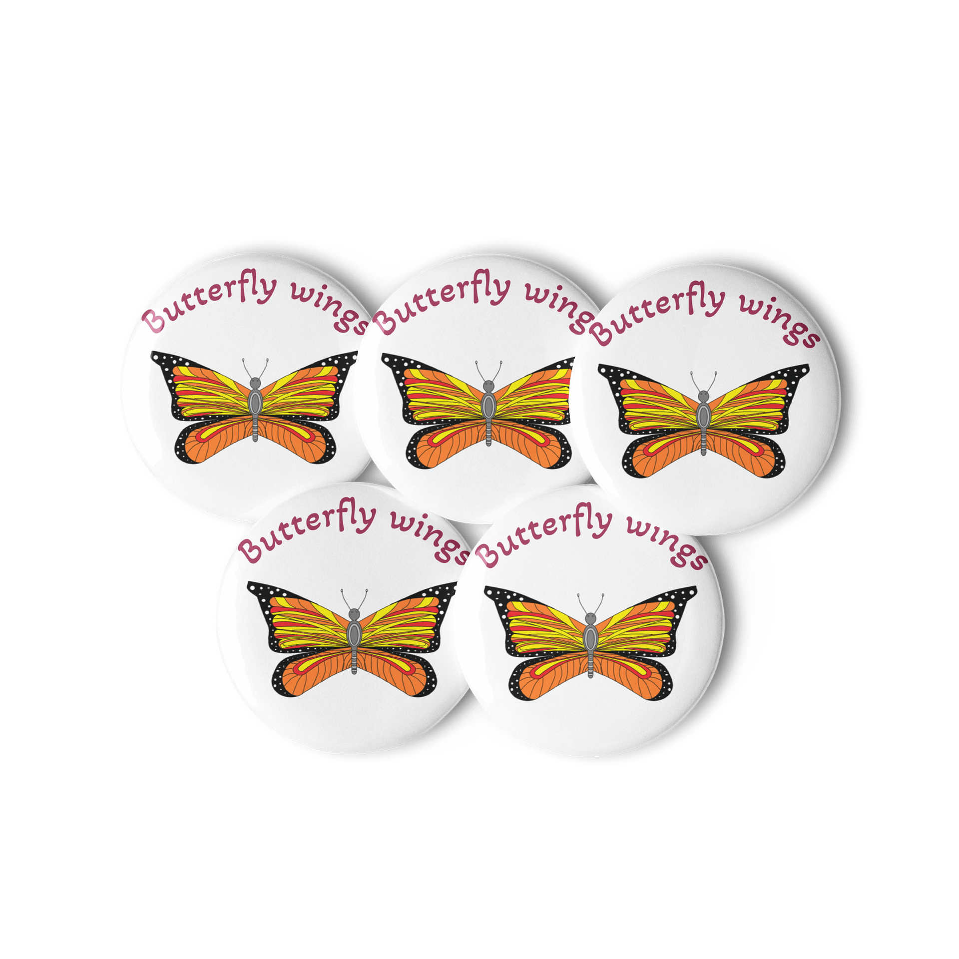 Vibrant Butterfly Collection Pin Set product image (3)