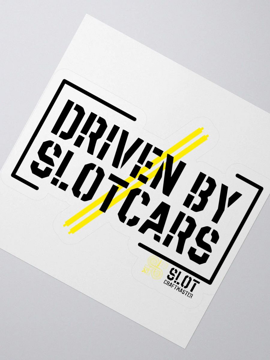 Driven By SlotCars Sticker product image (1)