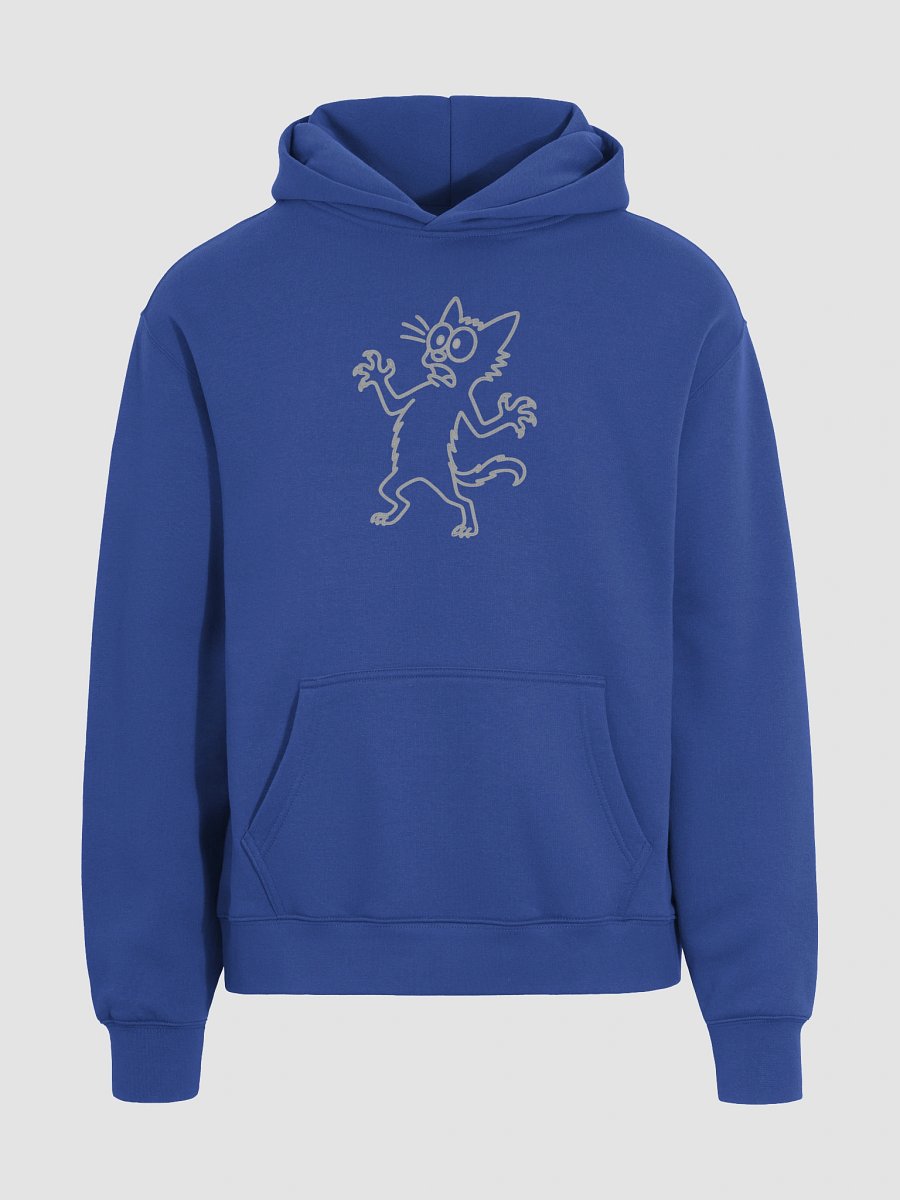 Scaredy Cat Oversized Hoodie- Scratch product image (4)