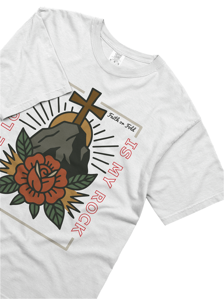 The Lord is my Rock Shirt product image (2)