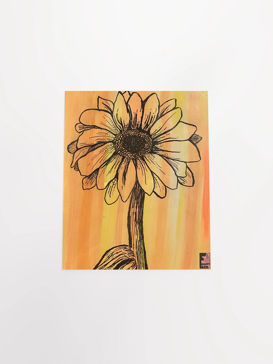 "Sunflower" Poster Print product image (4)