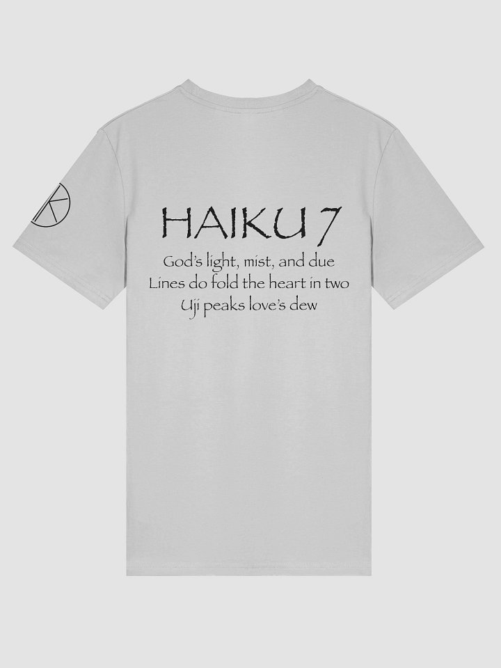 HAIKU 7 ORGANIC UNISEX TEE product image (2)