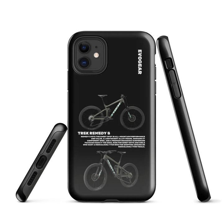 Black Remedy 8 Olive Grey iPhone Case product image (1)