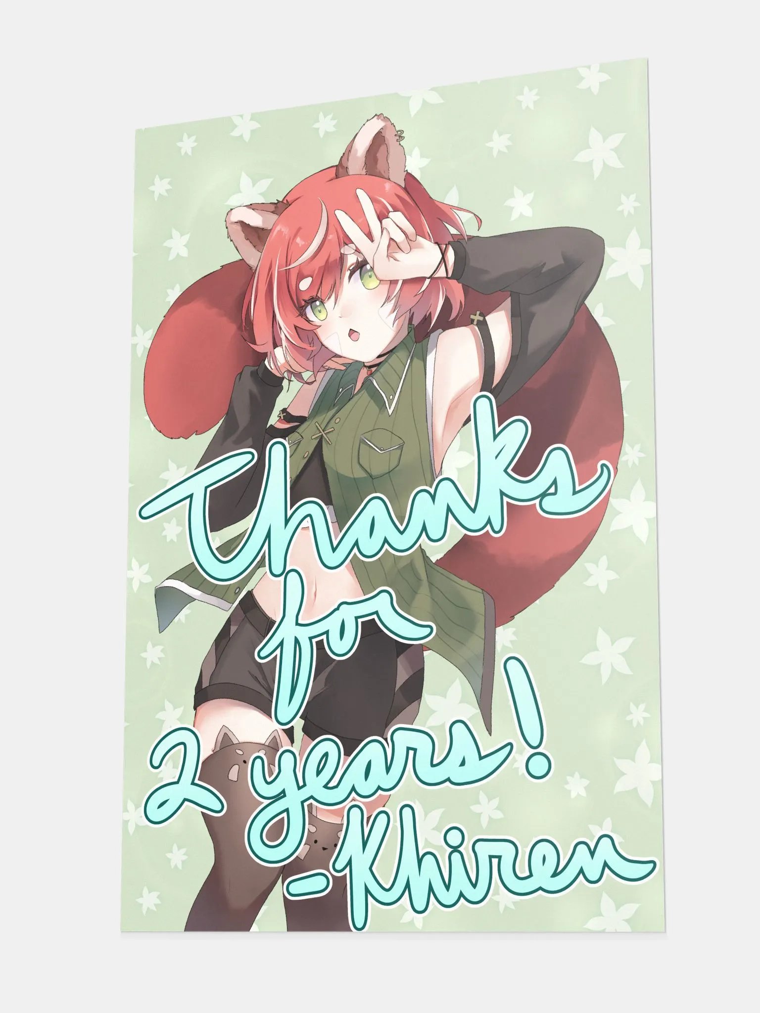 Khiren - 2 Year Anniversary Poster (Signed) product image (2)
