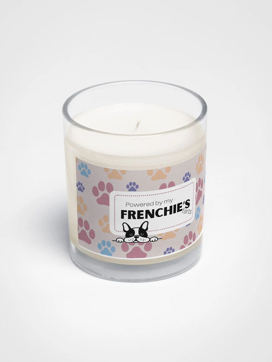 Happy Mother's Day To A French Bulldog Mom: Unscented Soy Candle - Powered By My Frenchie's Farts product image (3)