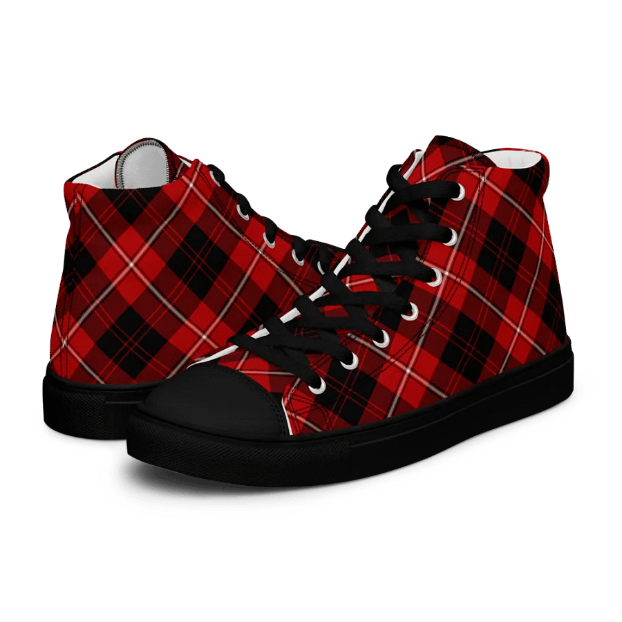 Cunningham Tartan Men's High Top Shoes product image (8)