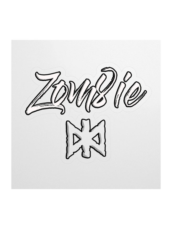 Zombie Geometric Kiss Cut Stickers product image (1)