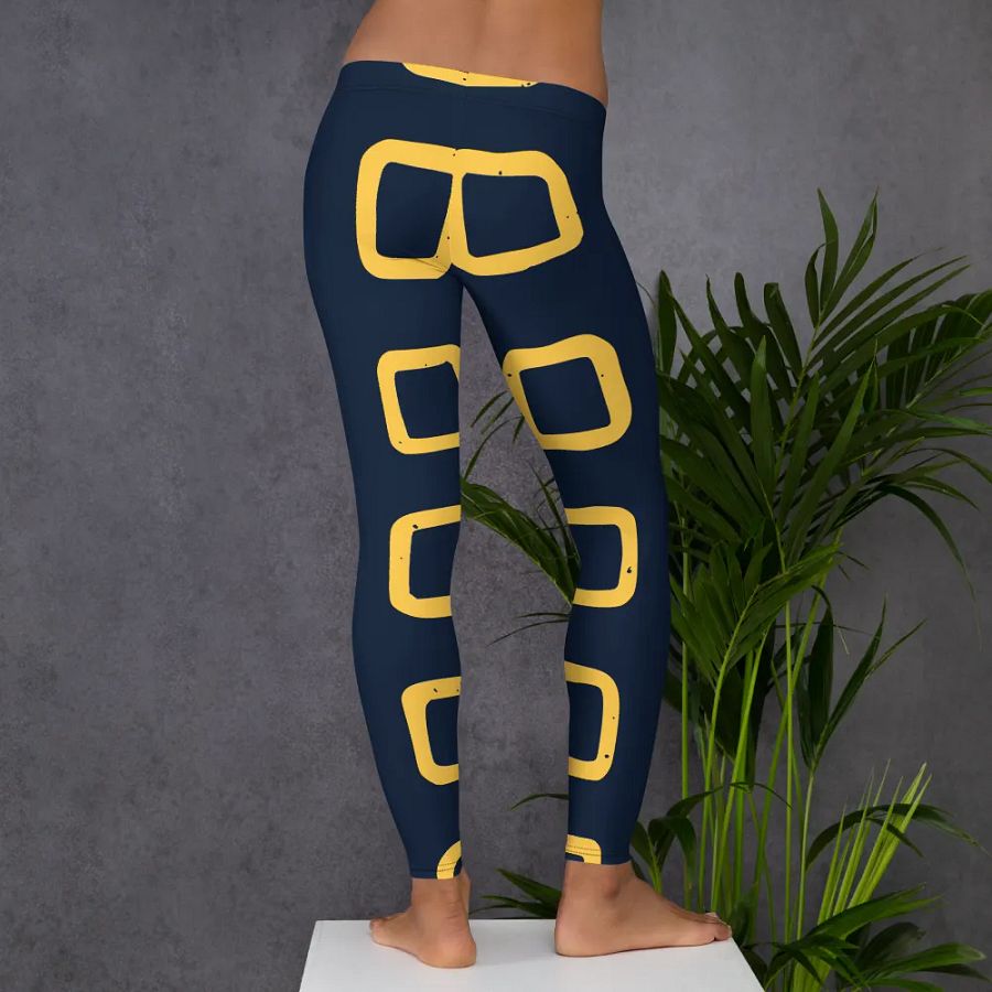 Sketchy Squares All-Over Leggings product image (6)
