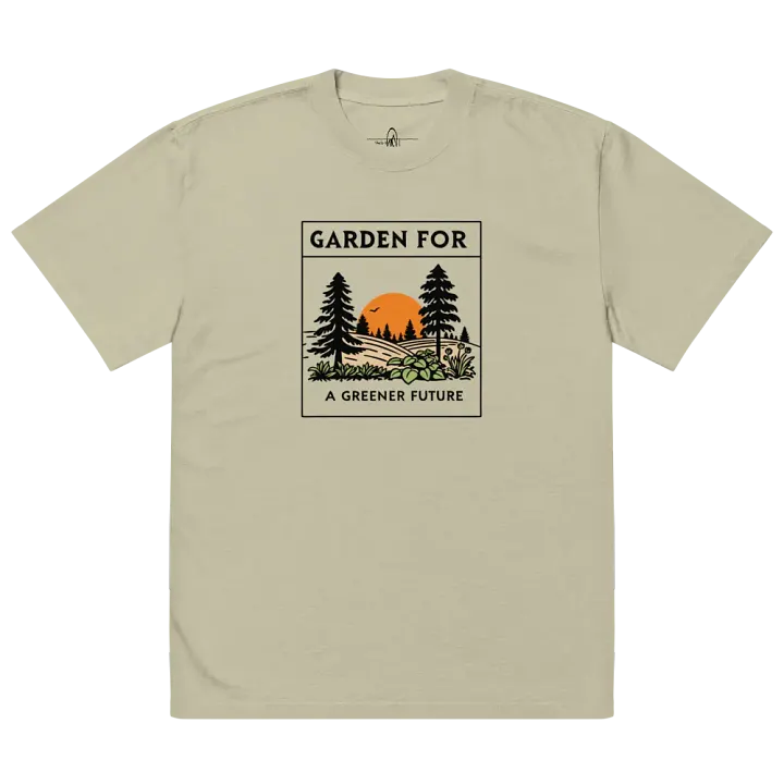 Garden for a Greener Future! Oversized Tee product image (2)
