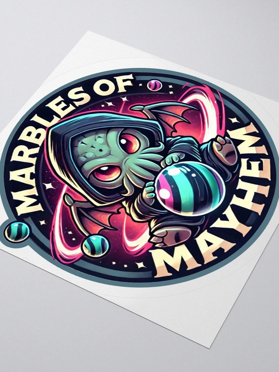 Marbles of Mayhem Sticker product image (8)