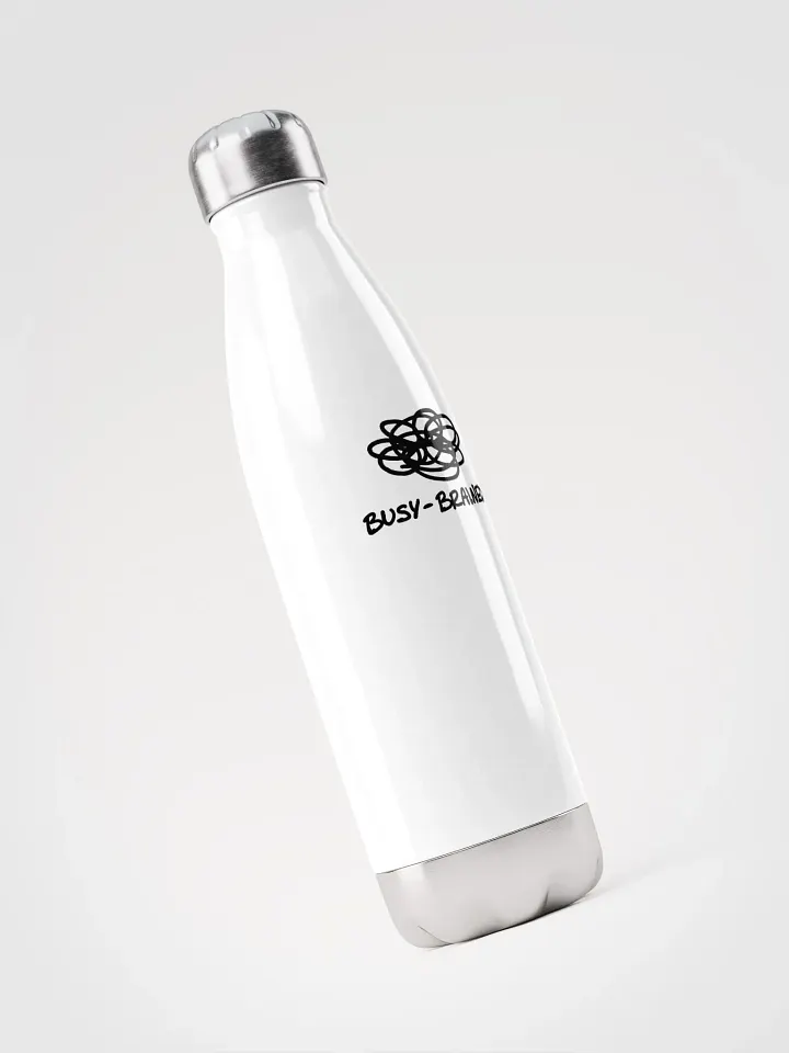 BUSY-BRAINED stainless steel water bottle product image (1)