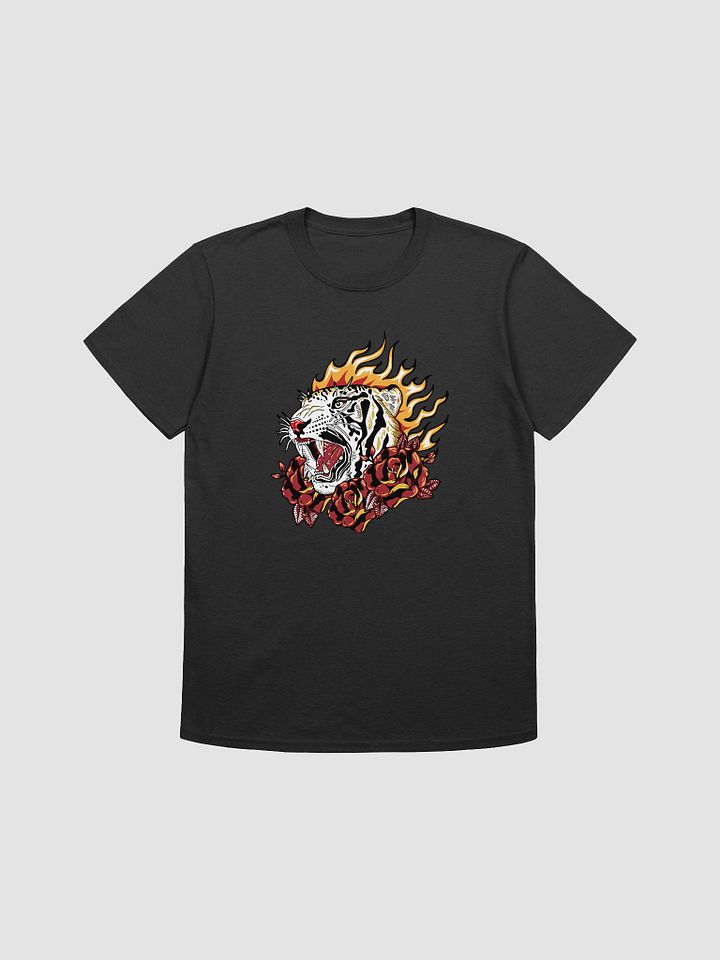 Fierce Tiger Flames Unisex Tee product image (2)