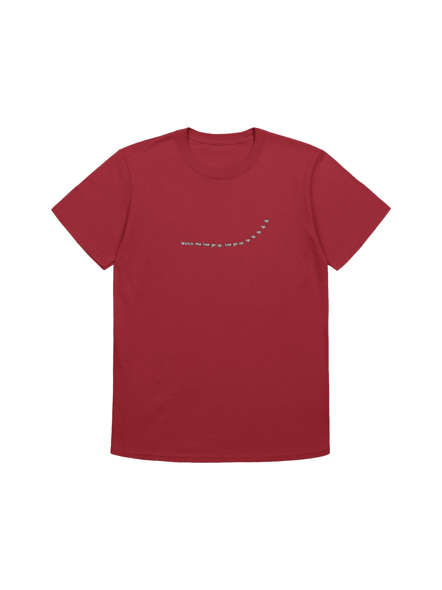 Watch The Line Go Up T-Shirt product image (3)