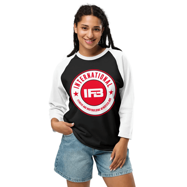IFBNewsfeed.Org's Tultex Fine Jersey Raglan Tee product image (2)