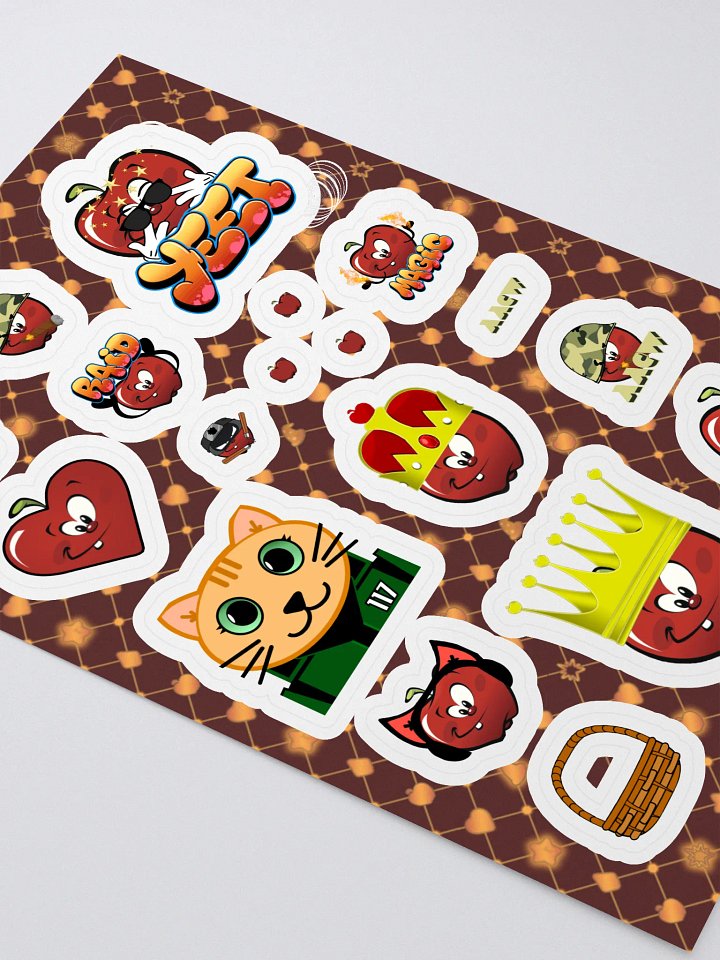 Emotes Sticker Sheet v1.0 product image (2)