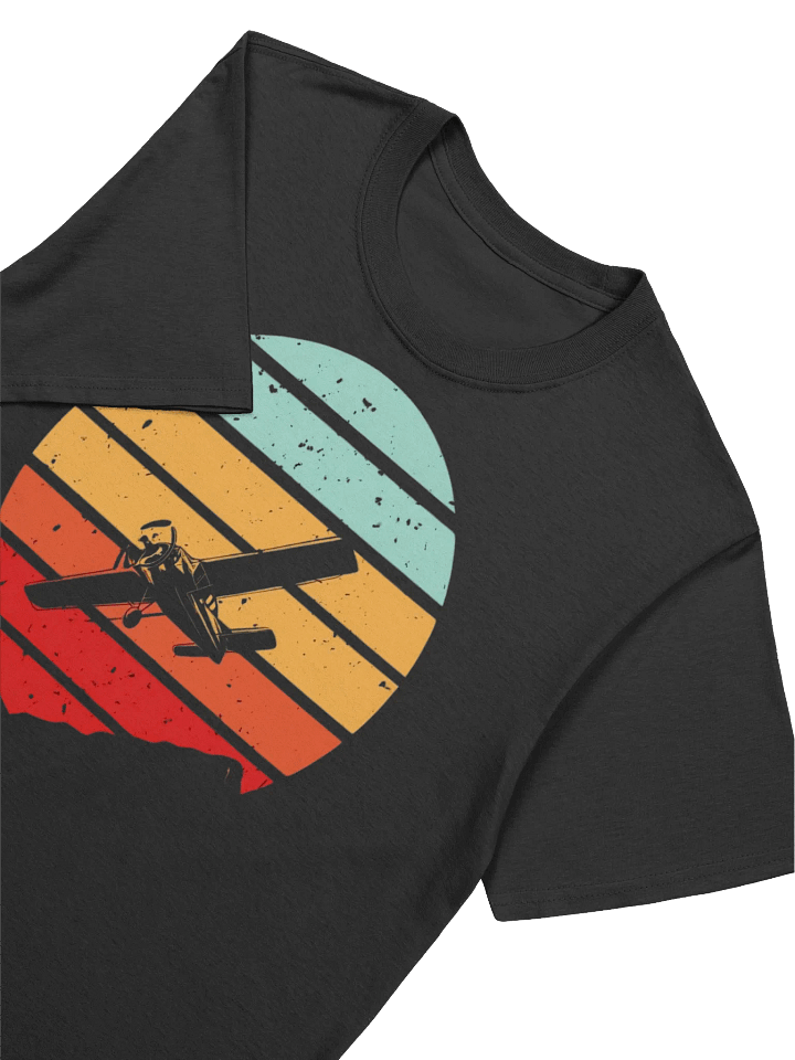 Vintage Airplane Sunset T-Shirt product image (2)