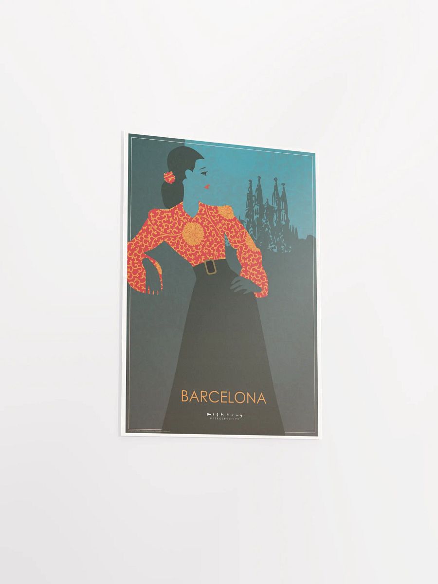 Vintage Barcelona Travel Poster product image (16)