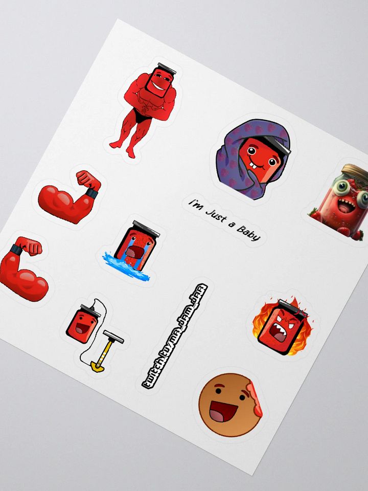 Assorted Jars Sticker Set #2 product image (4)