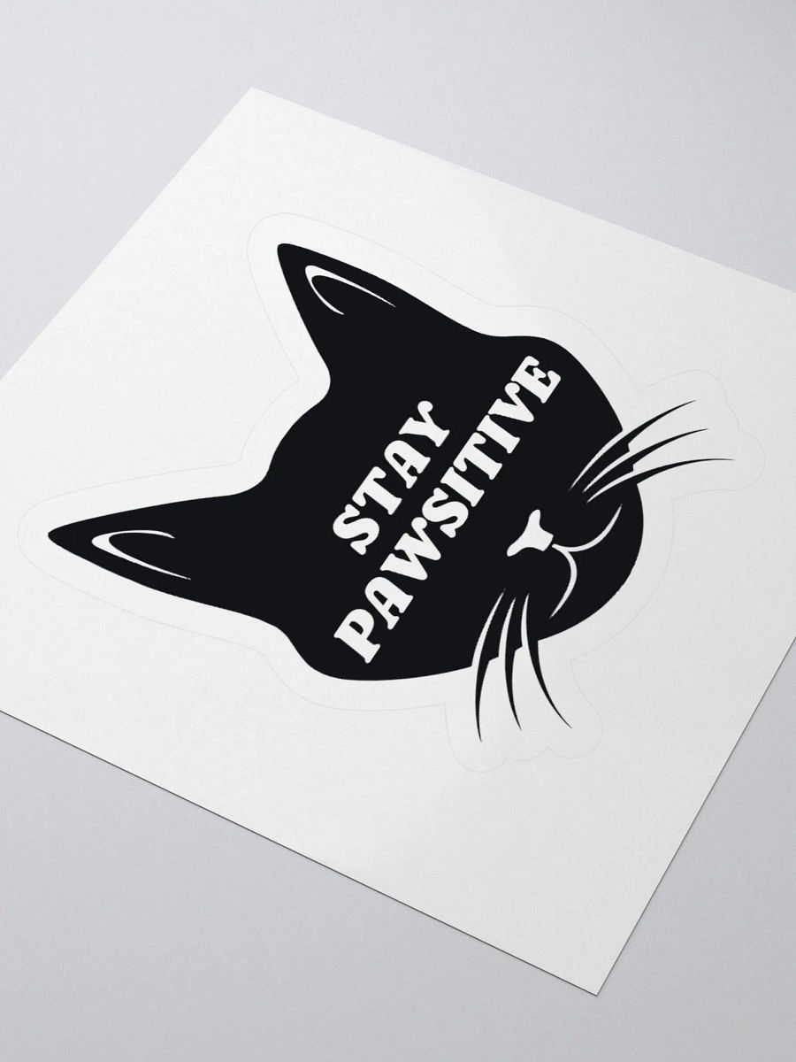 Stay Pawsitive Sticker product image (7)