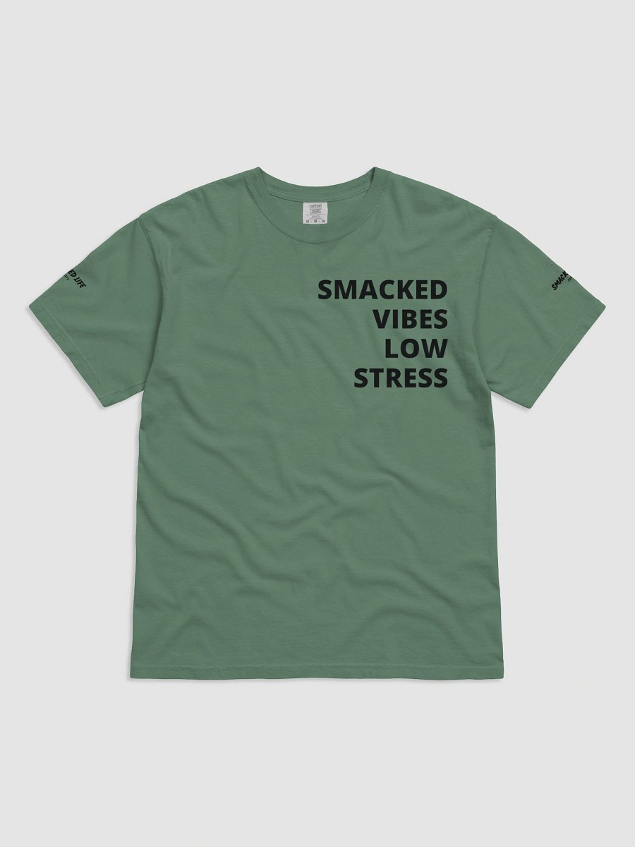 “Smacked Vibes, Low Stress” Stoner Tee product image (5)