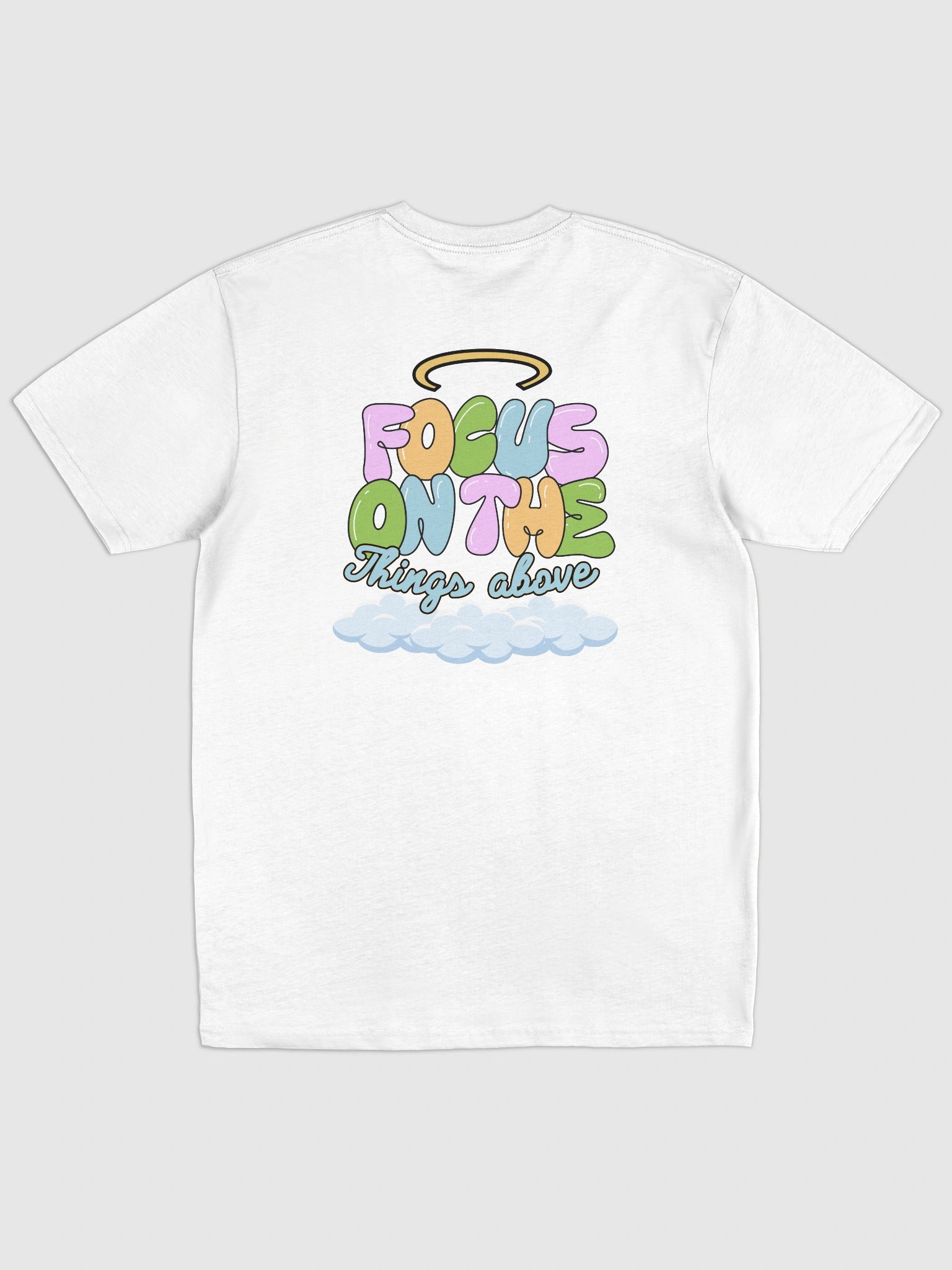 Through Christ Focus Tee – Colossians 3:2 product image (2)