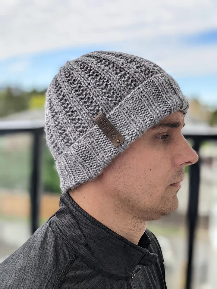 Knit Ribbed Men's Hat Pattern product image (2)