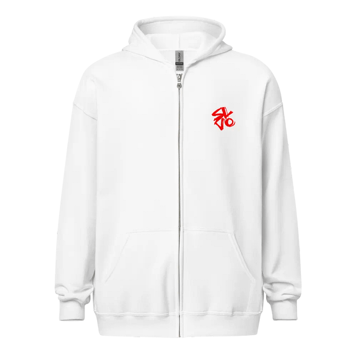 Zipper WHITE/RED product image (1)