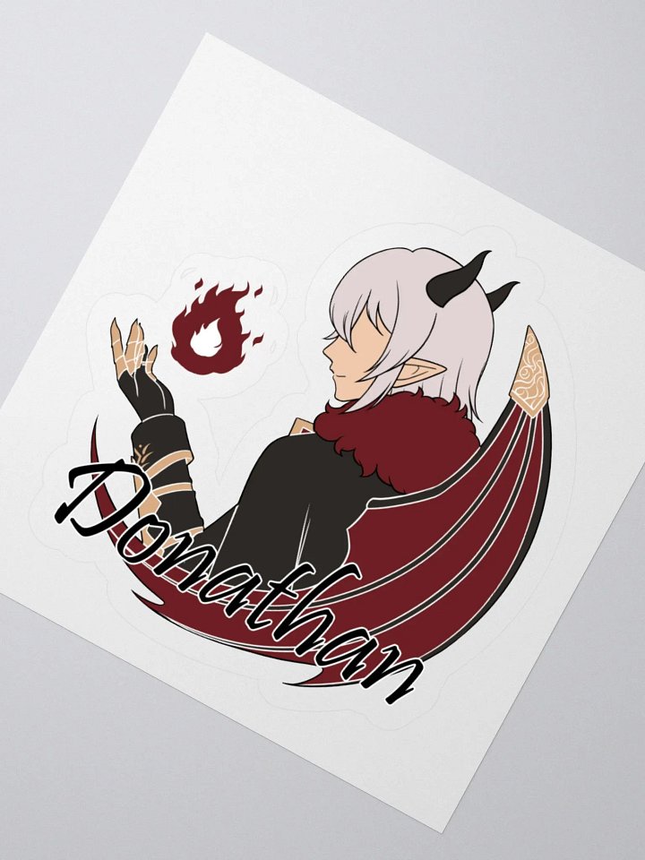 The Demon Hunter (Logo Sticker) product image (2)