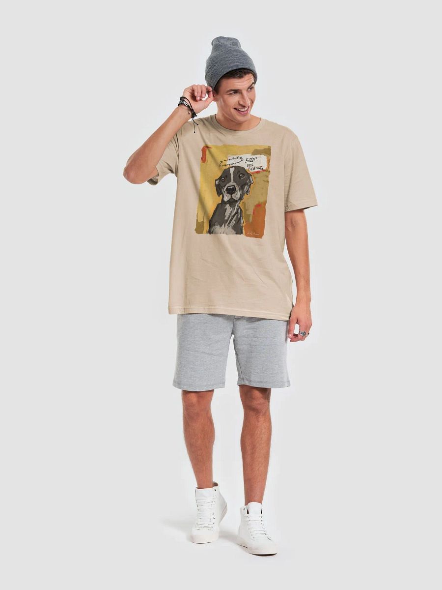 Stop Dog Fighting Bella+Canvas 3001 T-Shirt product image (4)