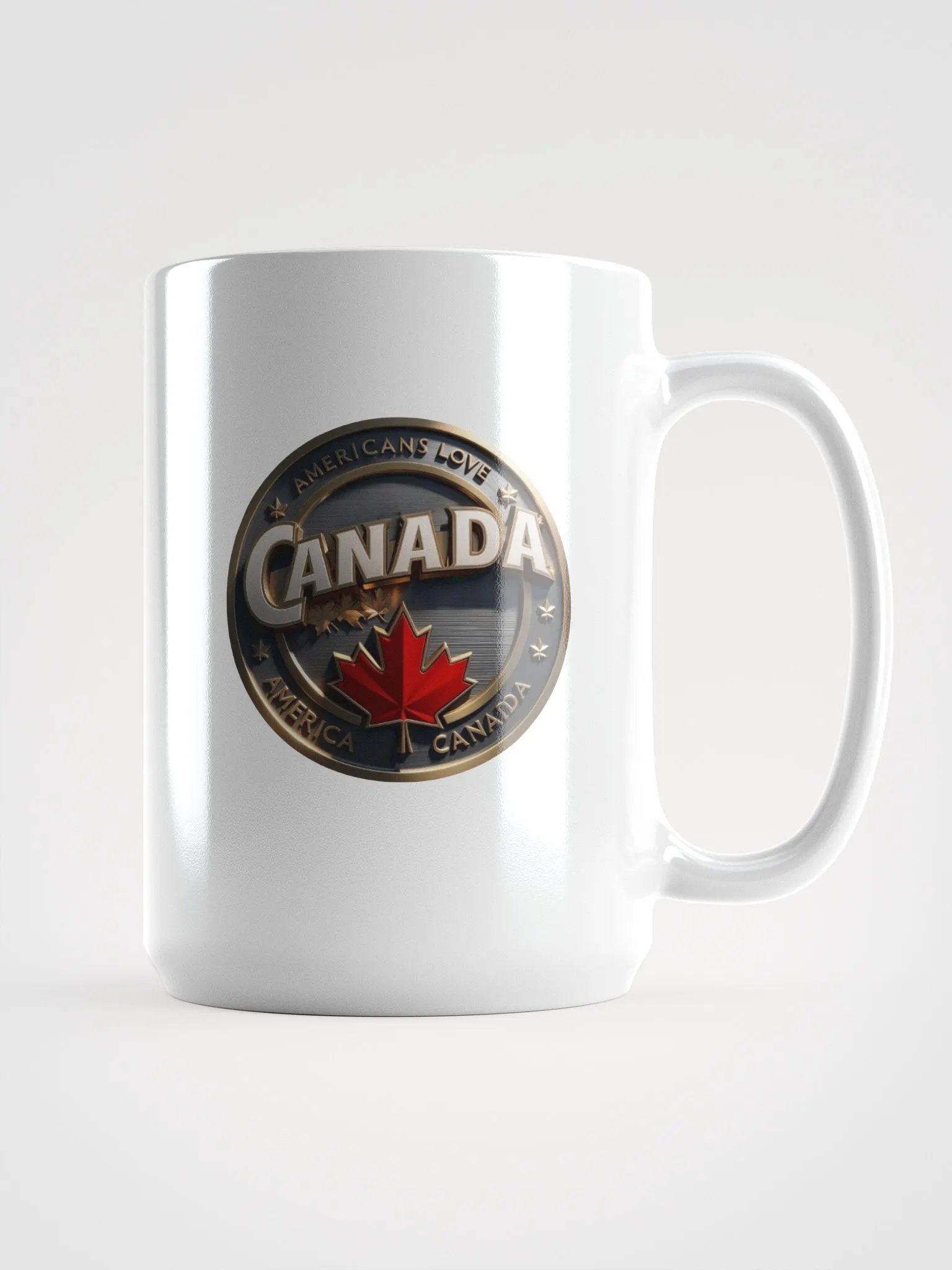Maple Leaf Emblem Canada Mug product image (1)