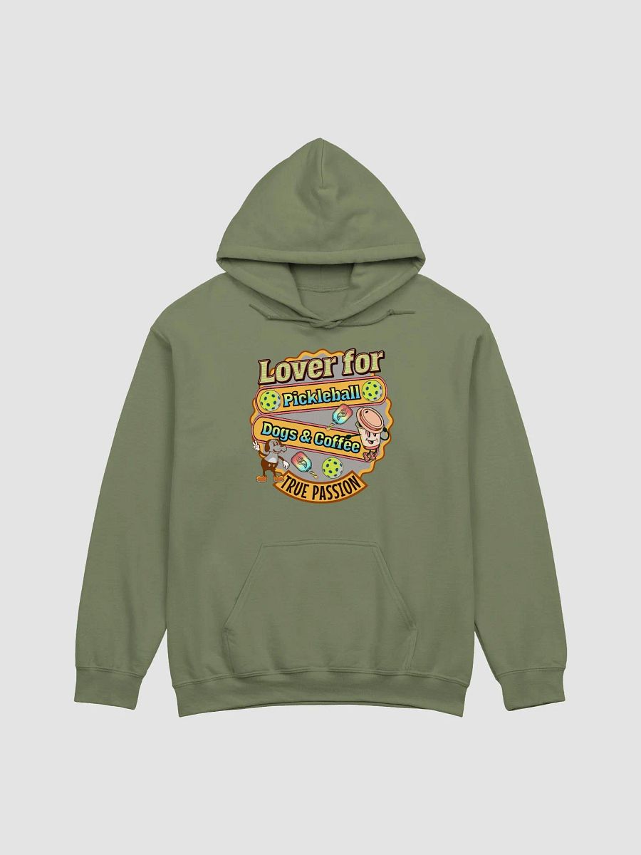 Lover For Pickleball Dogs And Coffee Hoodie product image (11)