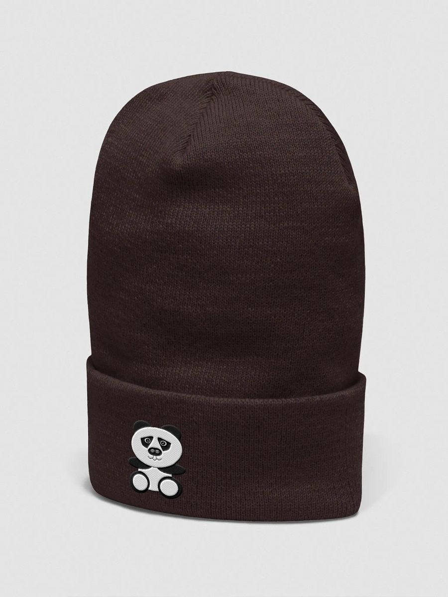 Panda Playful Cuffed Beanie product image (11)