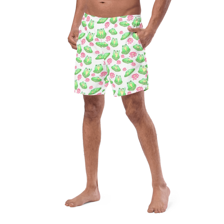 Kawaii Froggie Swim Shorts product image (2)