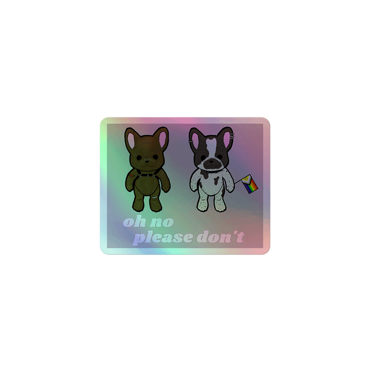 gay boys holo sticker product image (1)