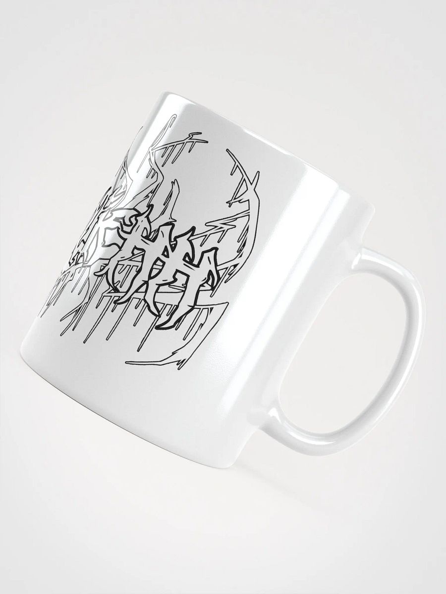 Justloliehh metal logo White MUG product image (5)