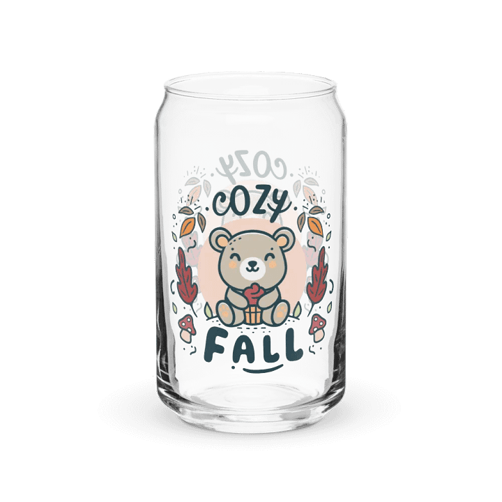 *Limited Time* Cozy Fall Can Shaped Glass product image (1)