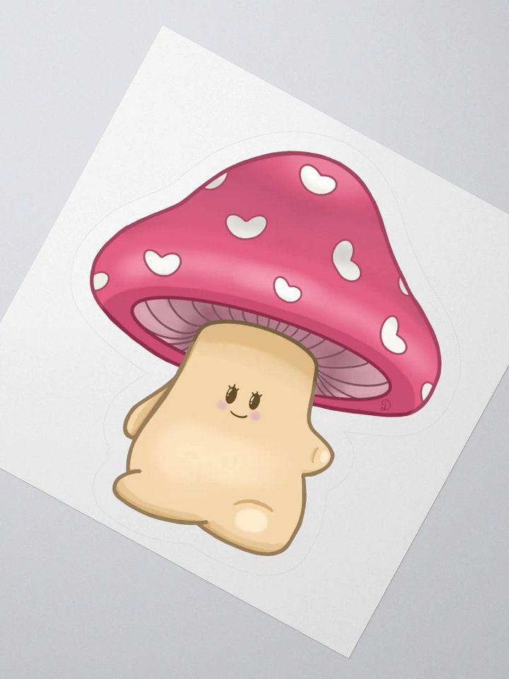 Lil the Mushy Vinyl Stickers product image (1)