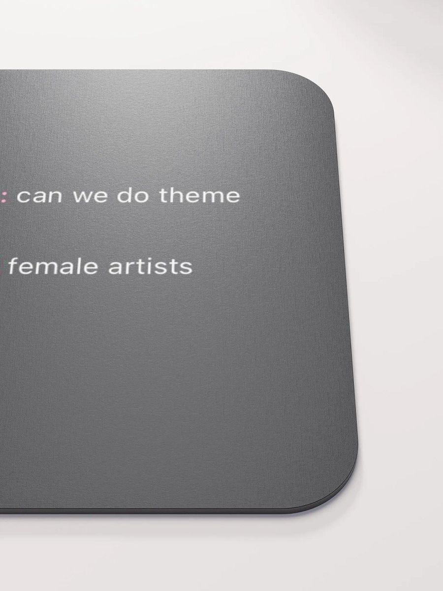 Out Of Context Grey Mousemat product image (5)