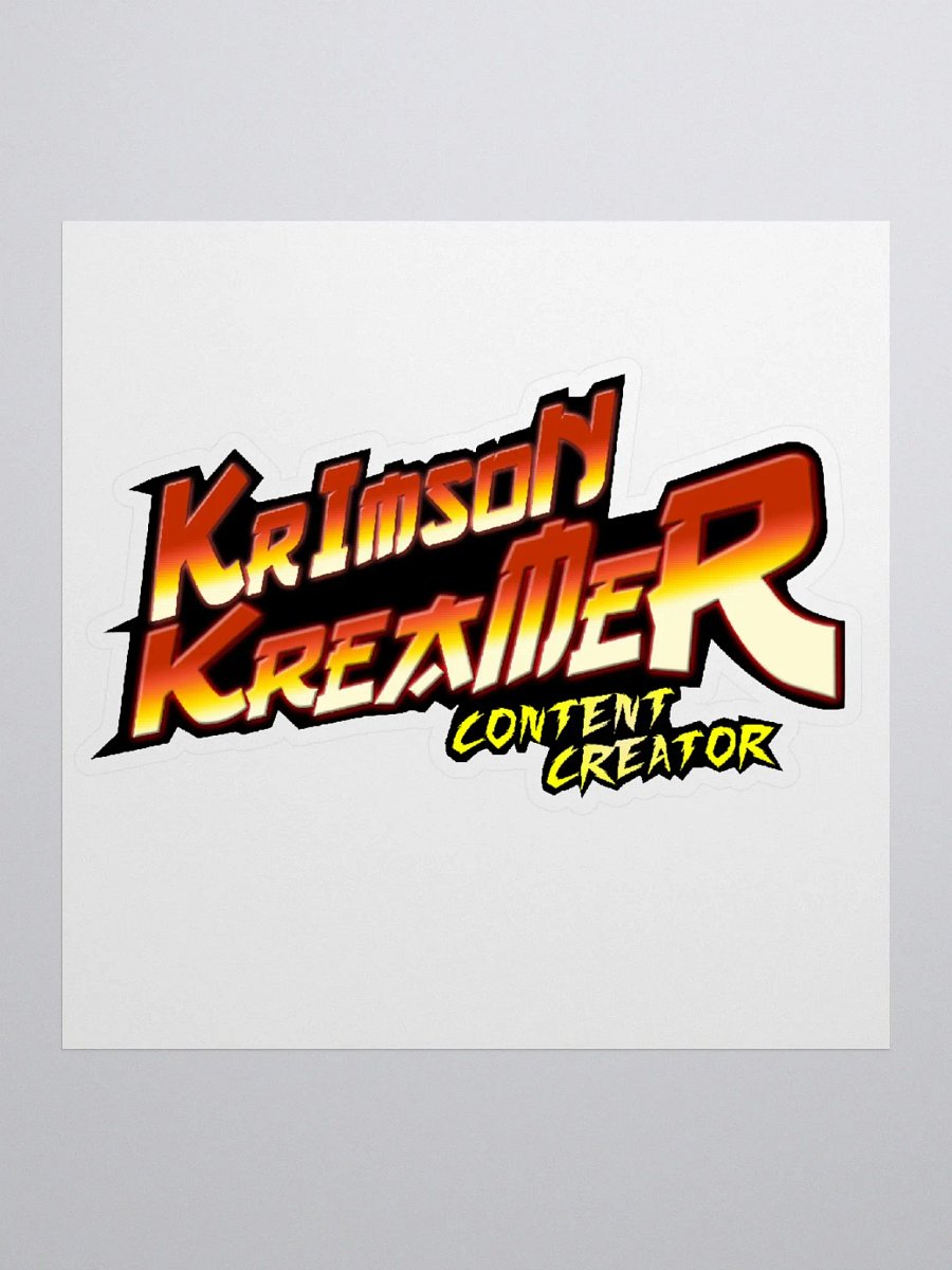 Krimson Kreamer Sticker product image (2)