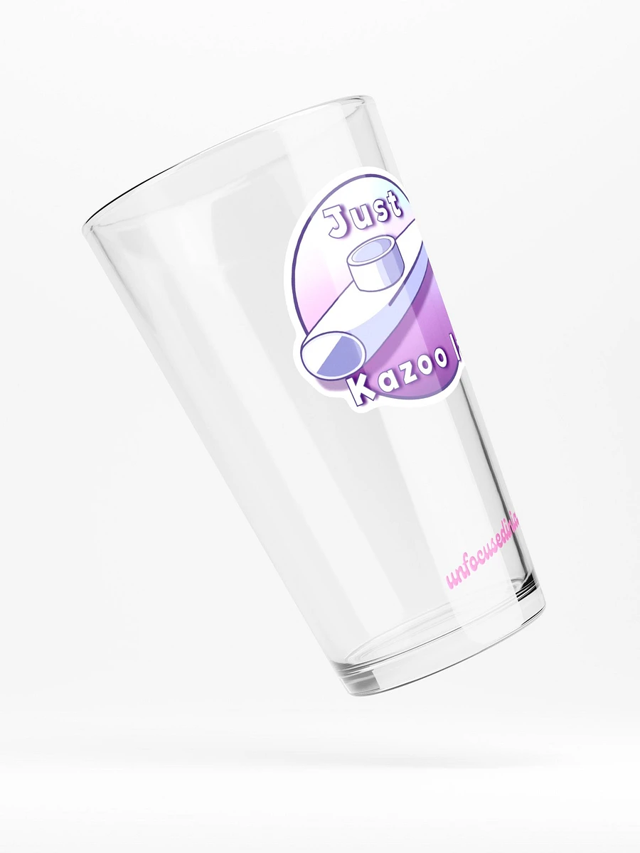 Just Kazoo it! Pint Glass product image (4)