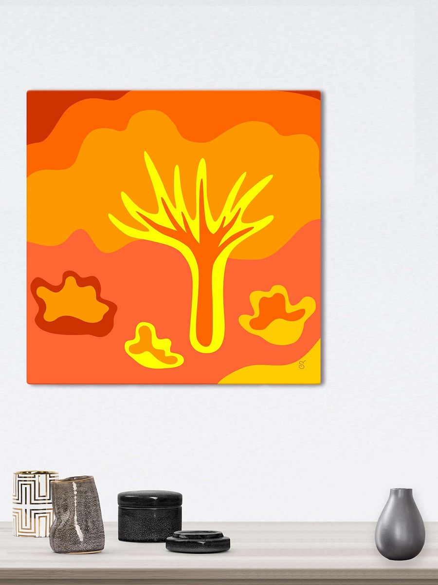 Organic Harmony Canvas Art - Abstract Landscape No. 3 product image (64)