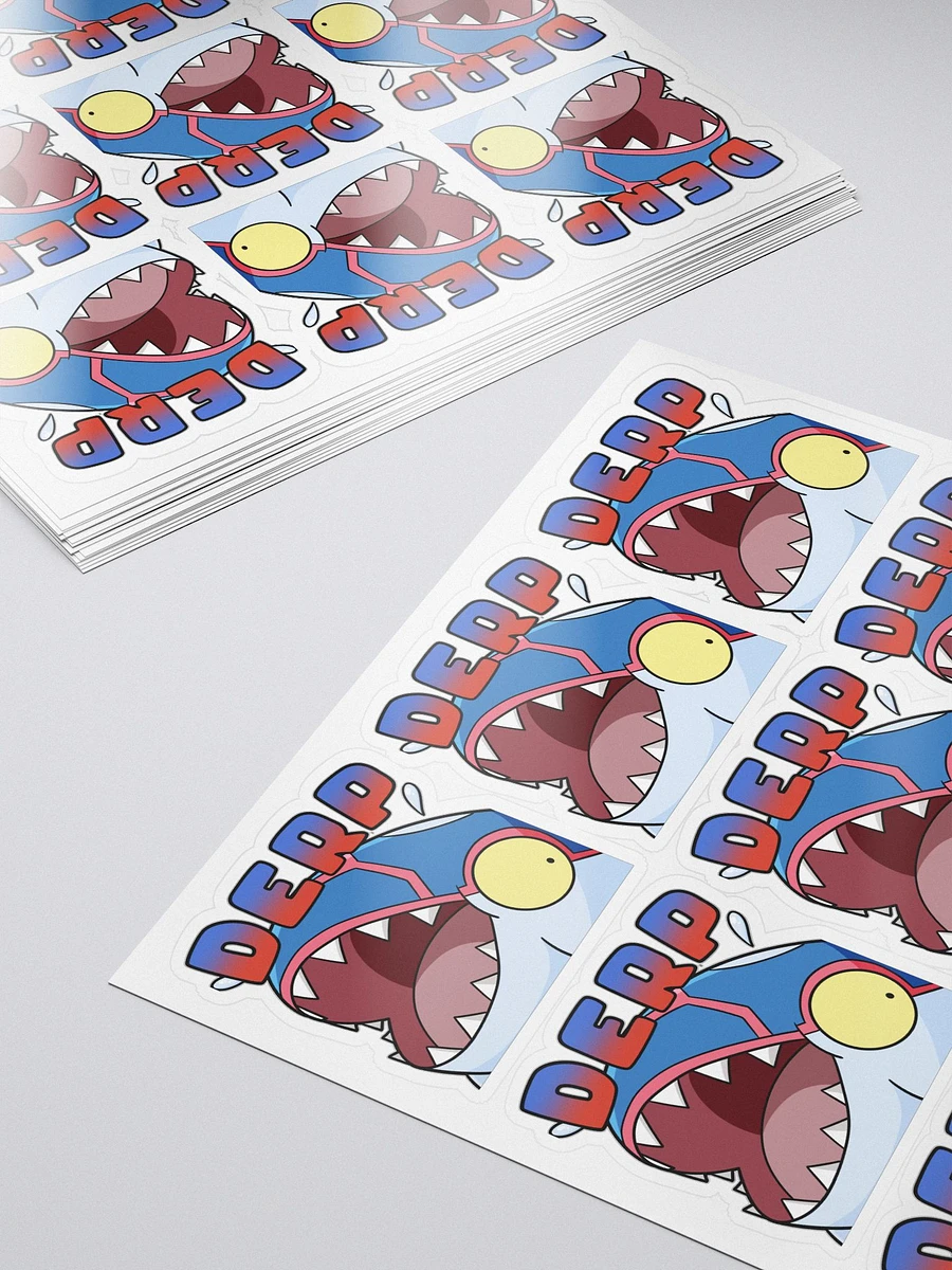 Derp Whale Sticker Sheet product image (5)