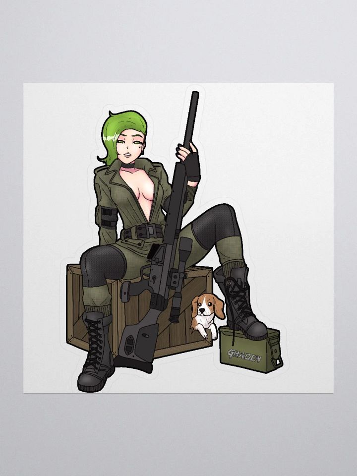 Sniper Wolf Pickle Chan Sticker product image (1)