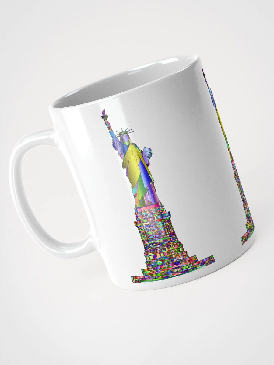 Statue of Liberty -White Glossy Coffee mug product image (6)