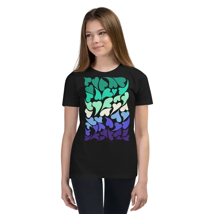 Nestled PRIDE Gay T-shirt (Youth) product image (5)