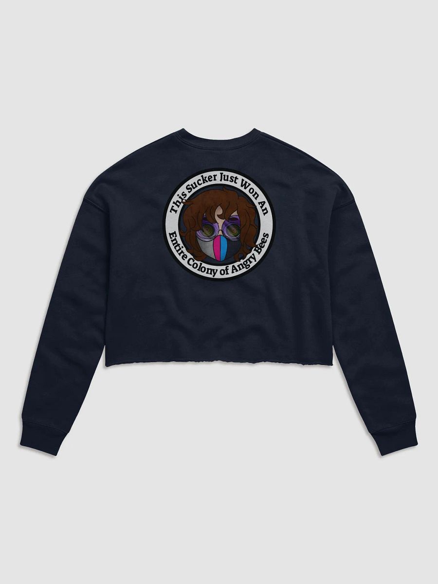 Angry Bees - Crop Top Sweatshirt product image (2)