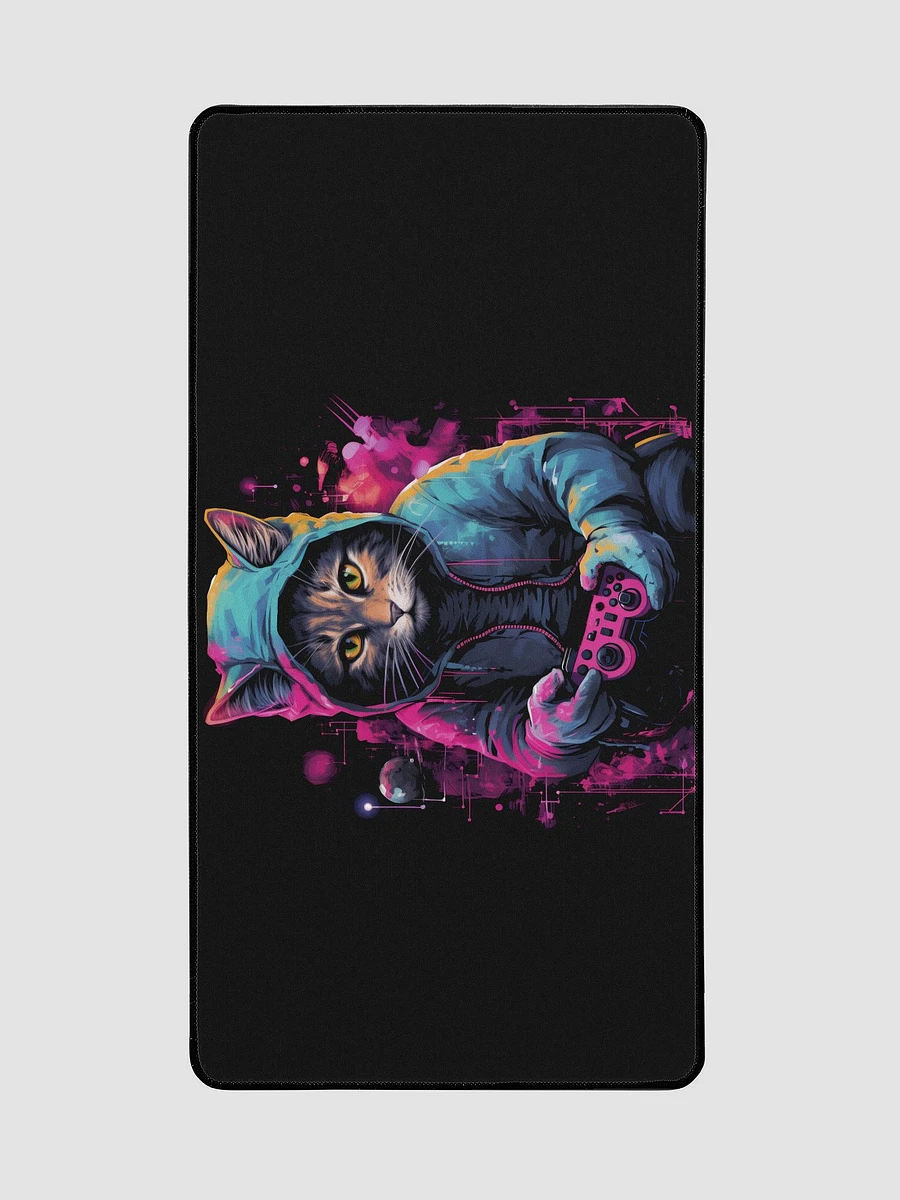 Gamer Cat Desk Mat product image (2)