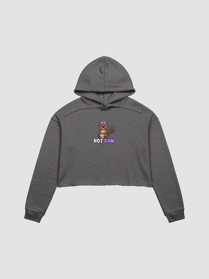 Women's Hot Dam Beaver Cropped Hoodie product image (1)