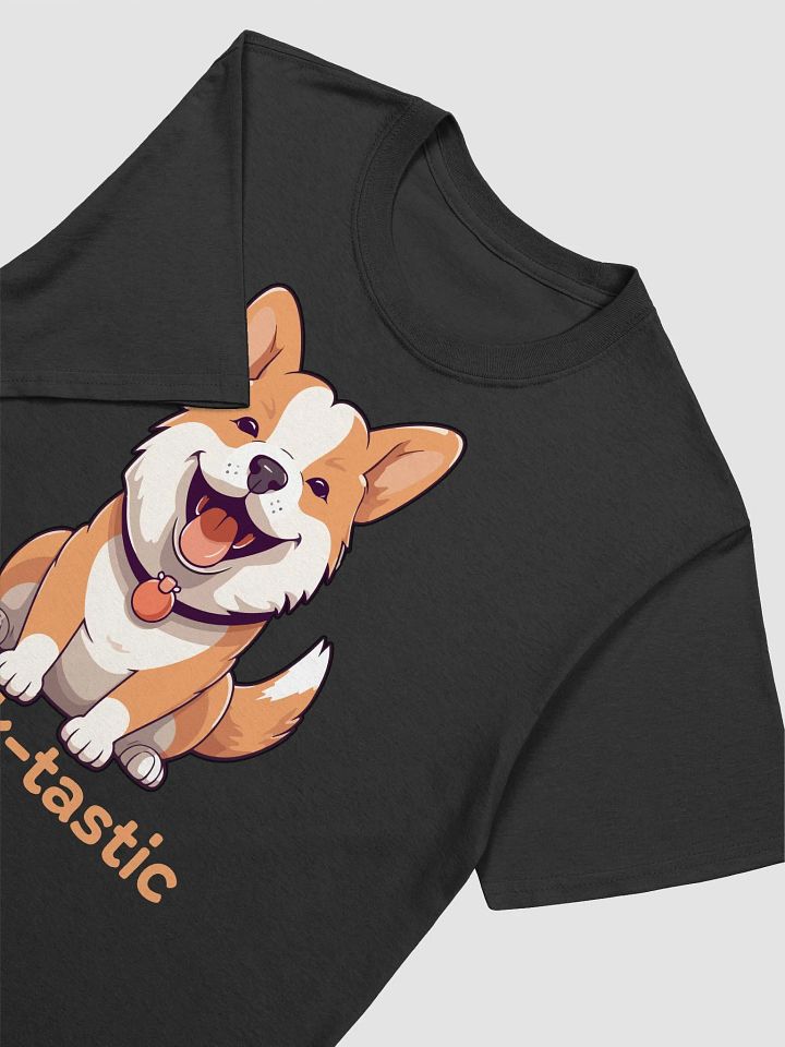Funny Bark-tastic shiba inu puppy Smile T-Shirt product image (2)