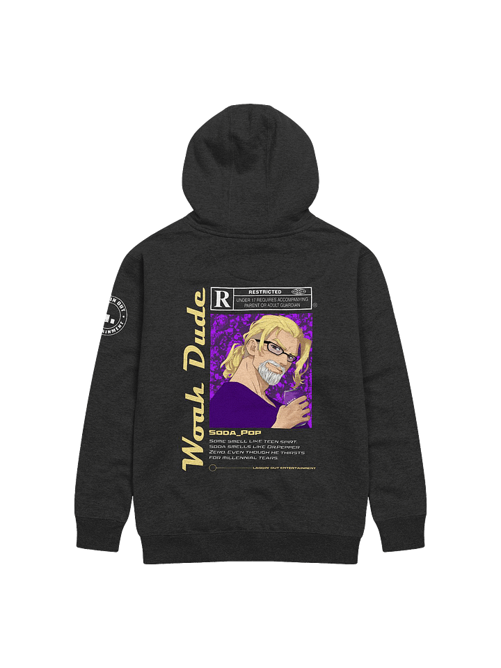 Soda Rated R hoodie Black product image (2)